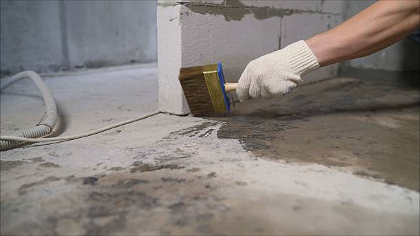 Crawl space vapor barrier installation in Spiceland, IN